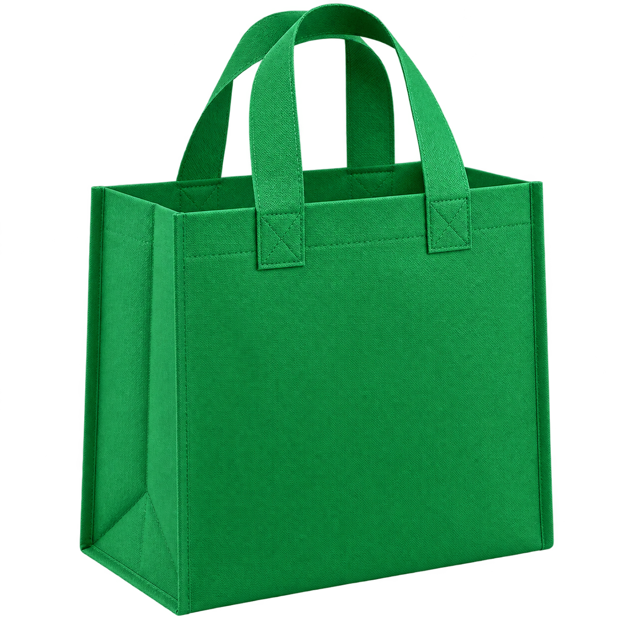 Non-Woven Square Bottom Box Bag — Custom GSM & Size