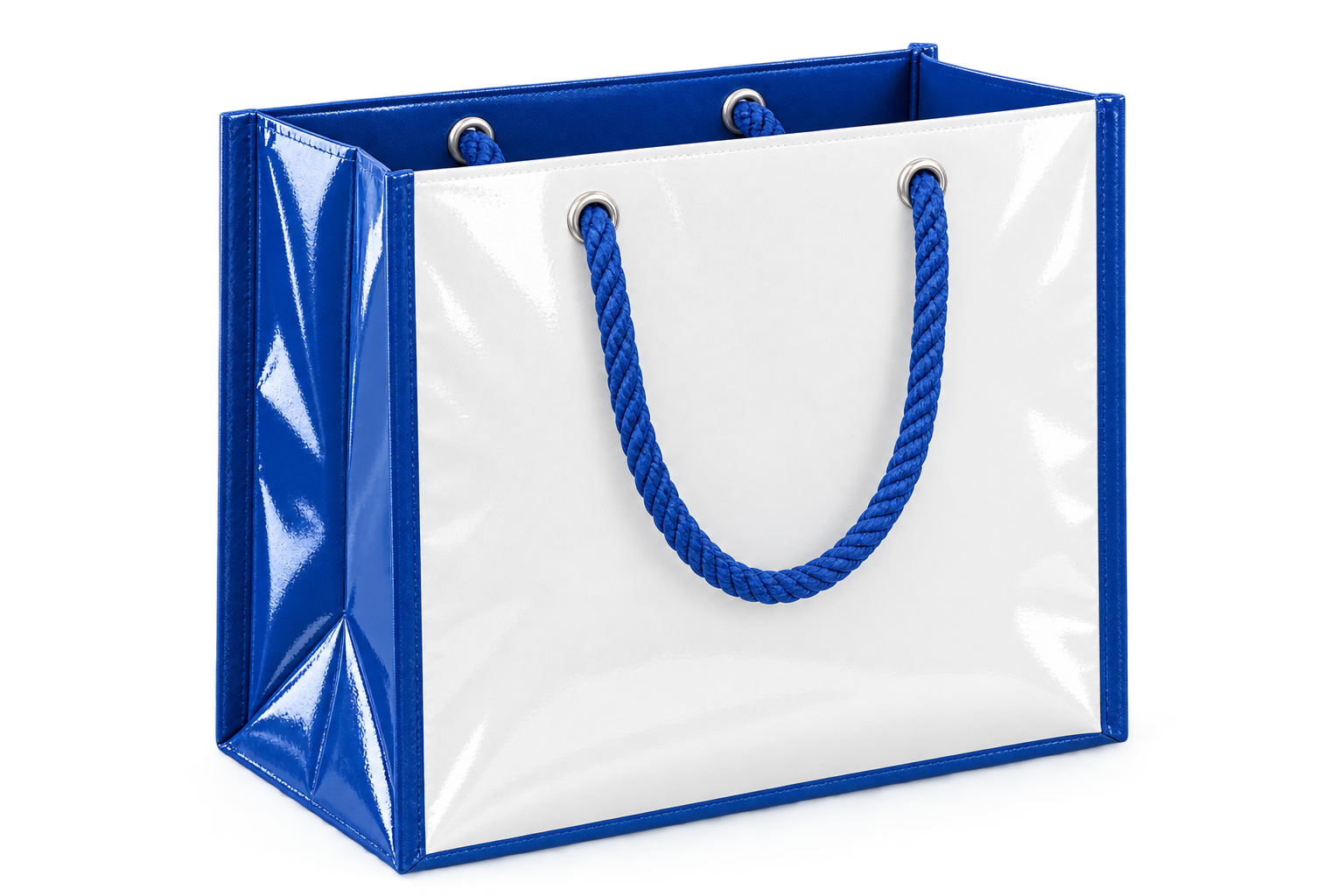 BOPP Laminated Box Bag with Rope Handles — Custom GSM & Size