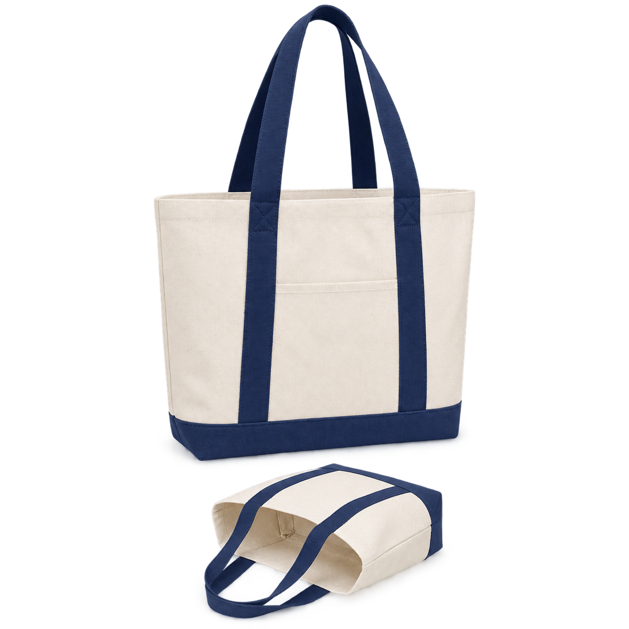 Cotton Canvas Tote Bag — Custom GSM / Oz & Size