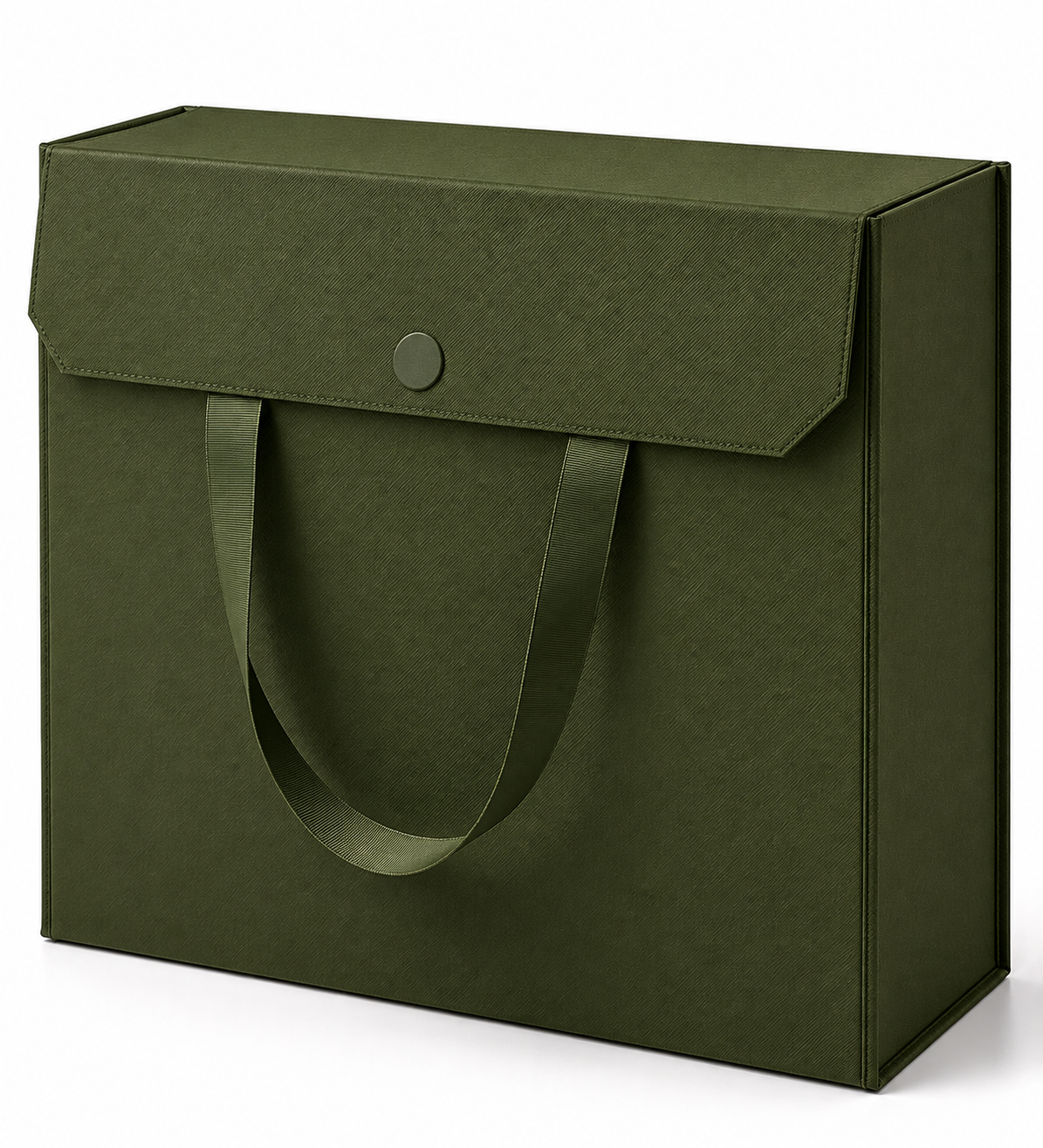 Ribbon Handle Luxury Box Bag