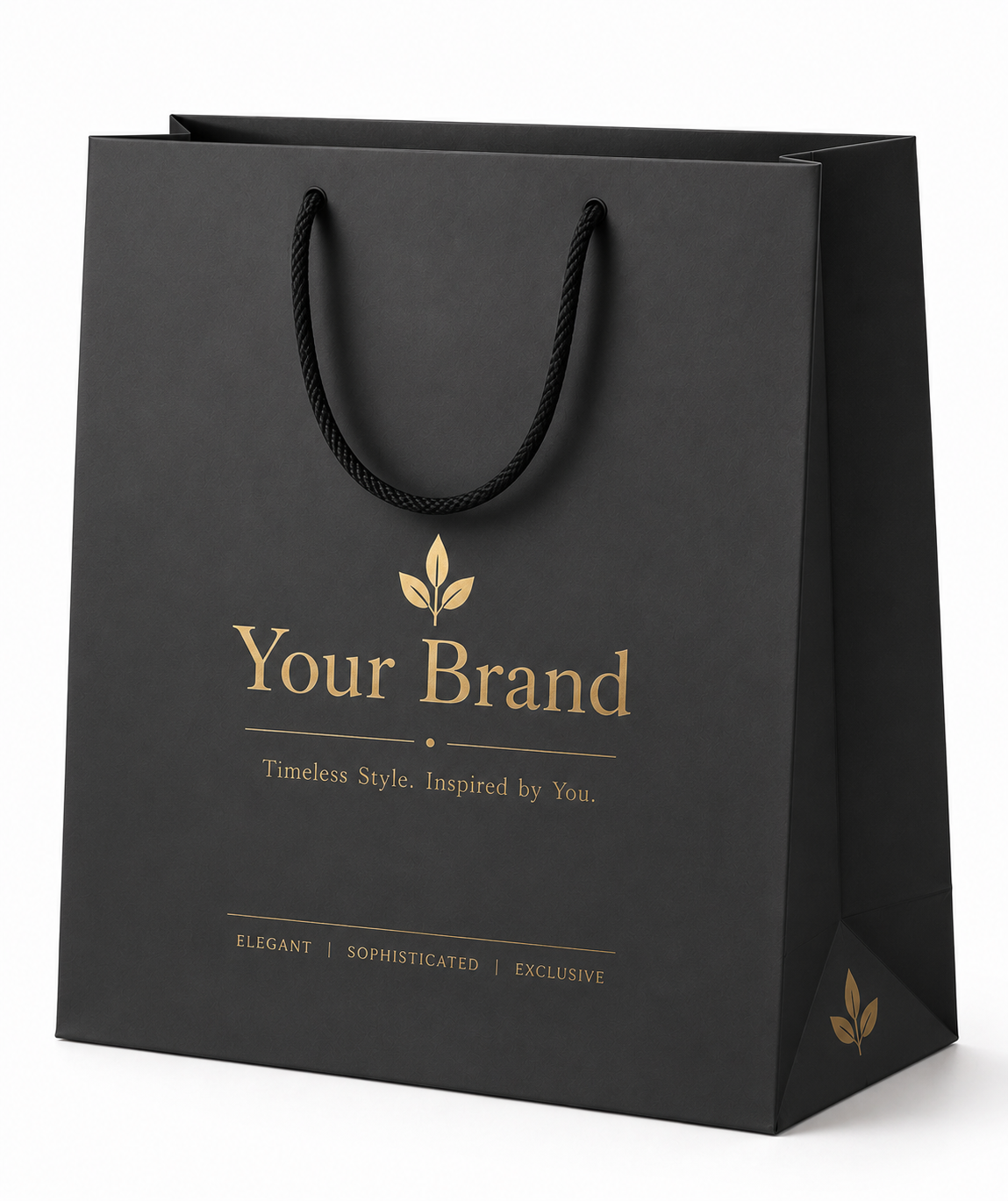 Matte Art Paper Boutique Bag