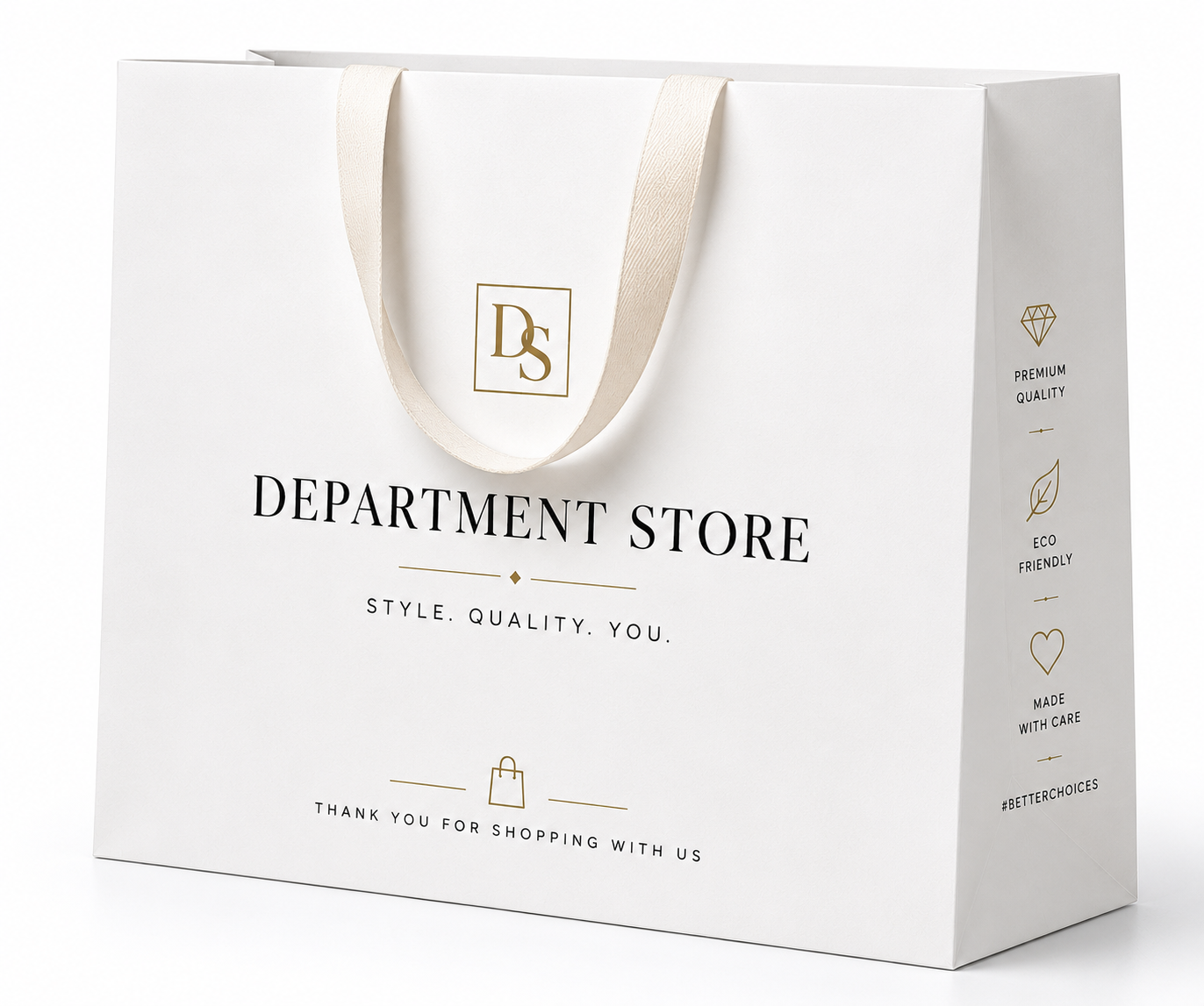 Department Store Soft Loop Promo Bag