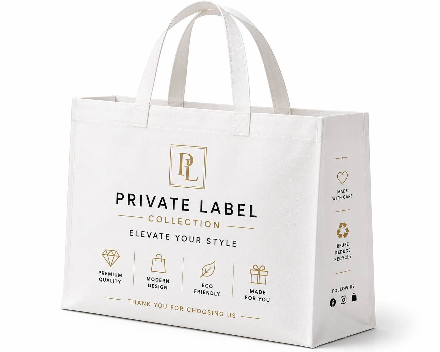 Private Label Retail Promotional Tote
