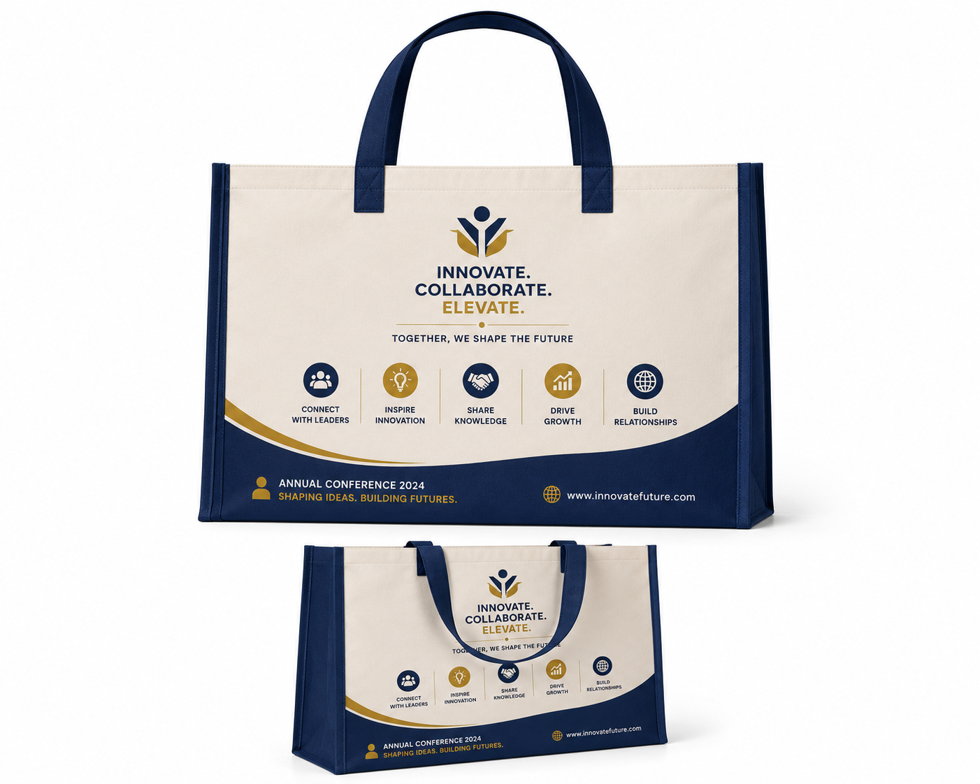Cotton Corporate Merch Tote