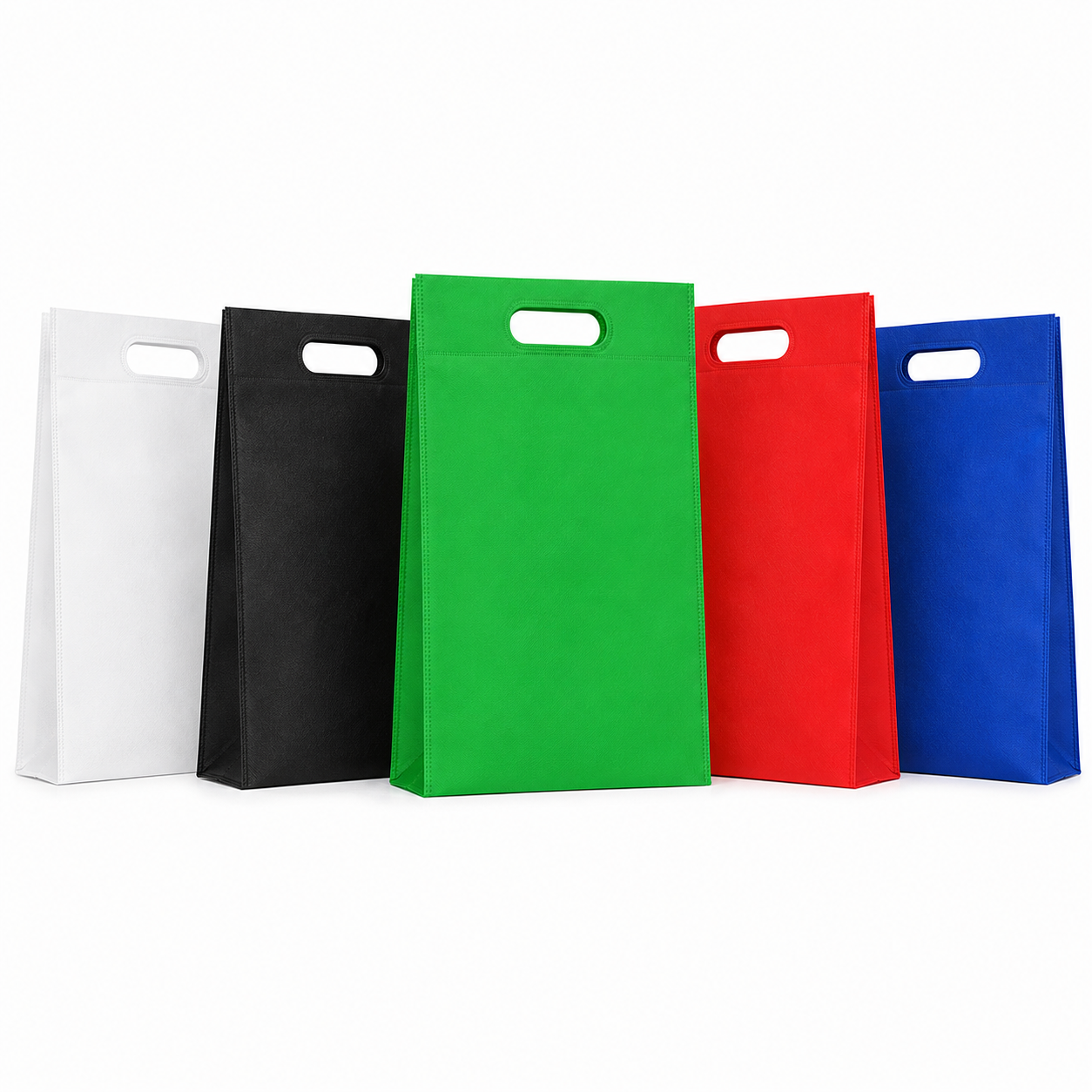 Printed Biodegradable W-Cut Bag 13×17