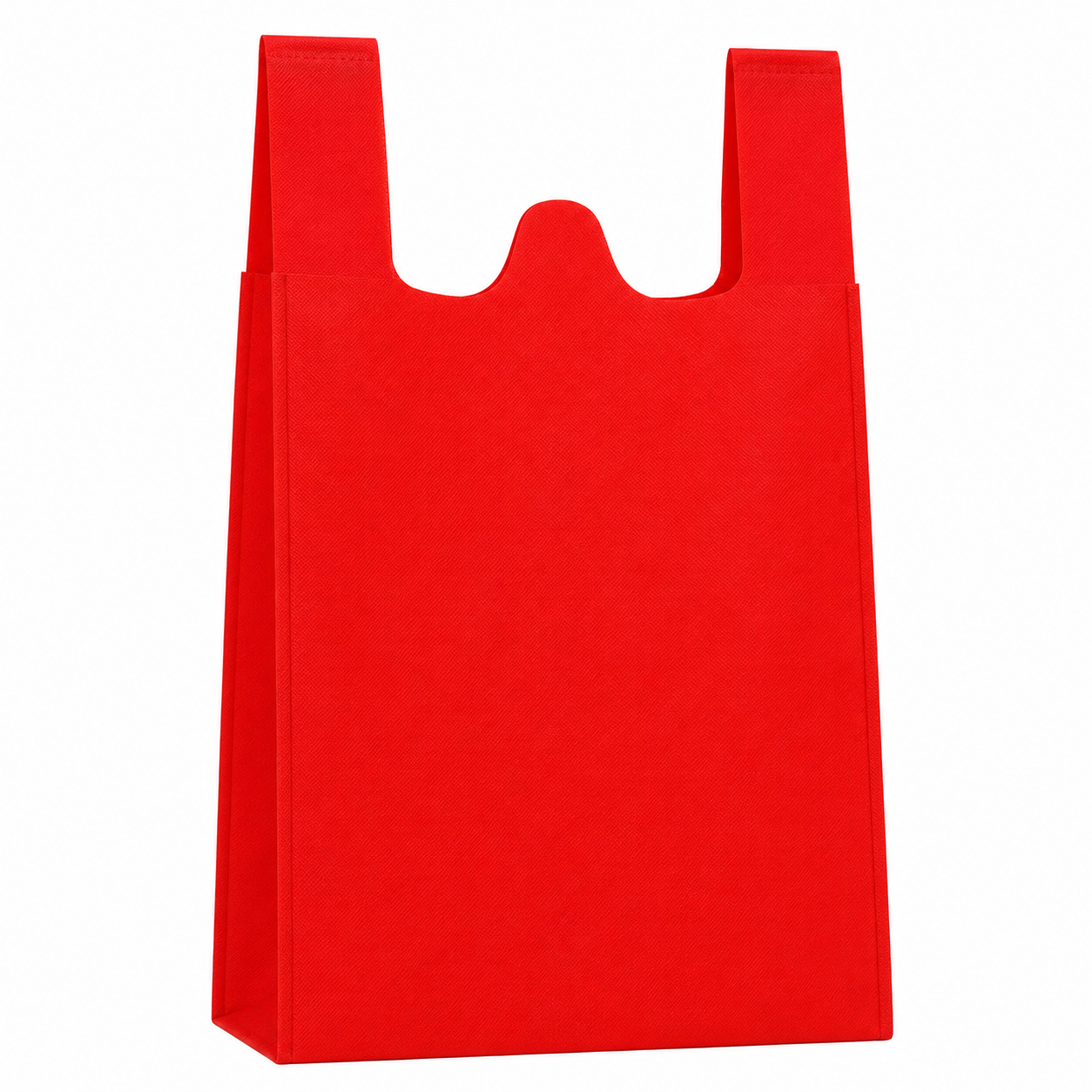 Printed Non-Woven W-Cut Retail Bag 15×17