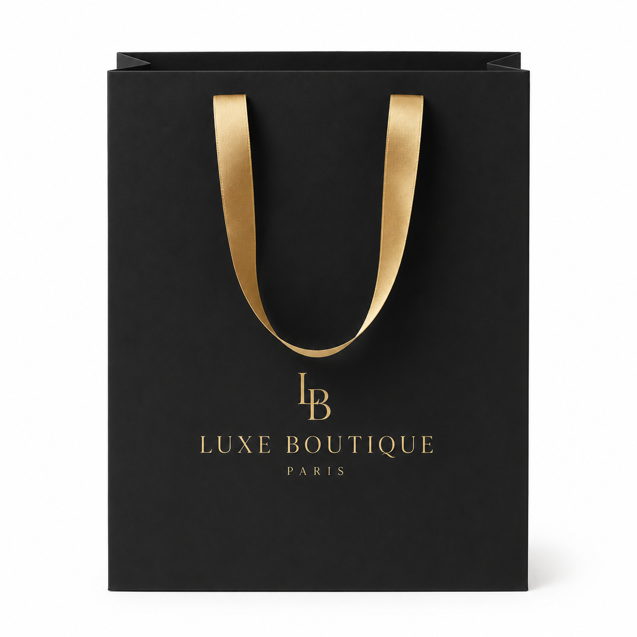 Ribbon Handle Luxury Paper Bag