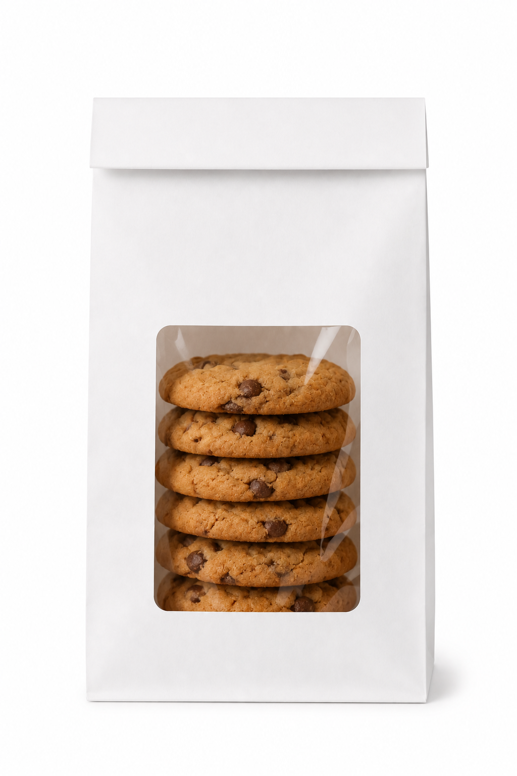 Large Food Service Kraft Carrier Bag